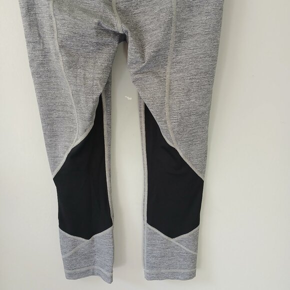 Lululemon Women's Pace Rival Size 6 Crop Leggings Gray Activewear Athleisure M m - Picture 13 of 16